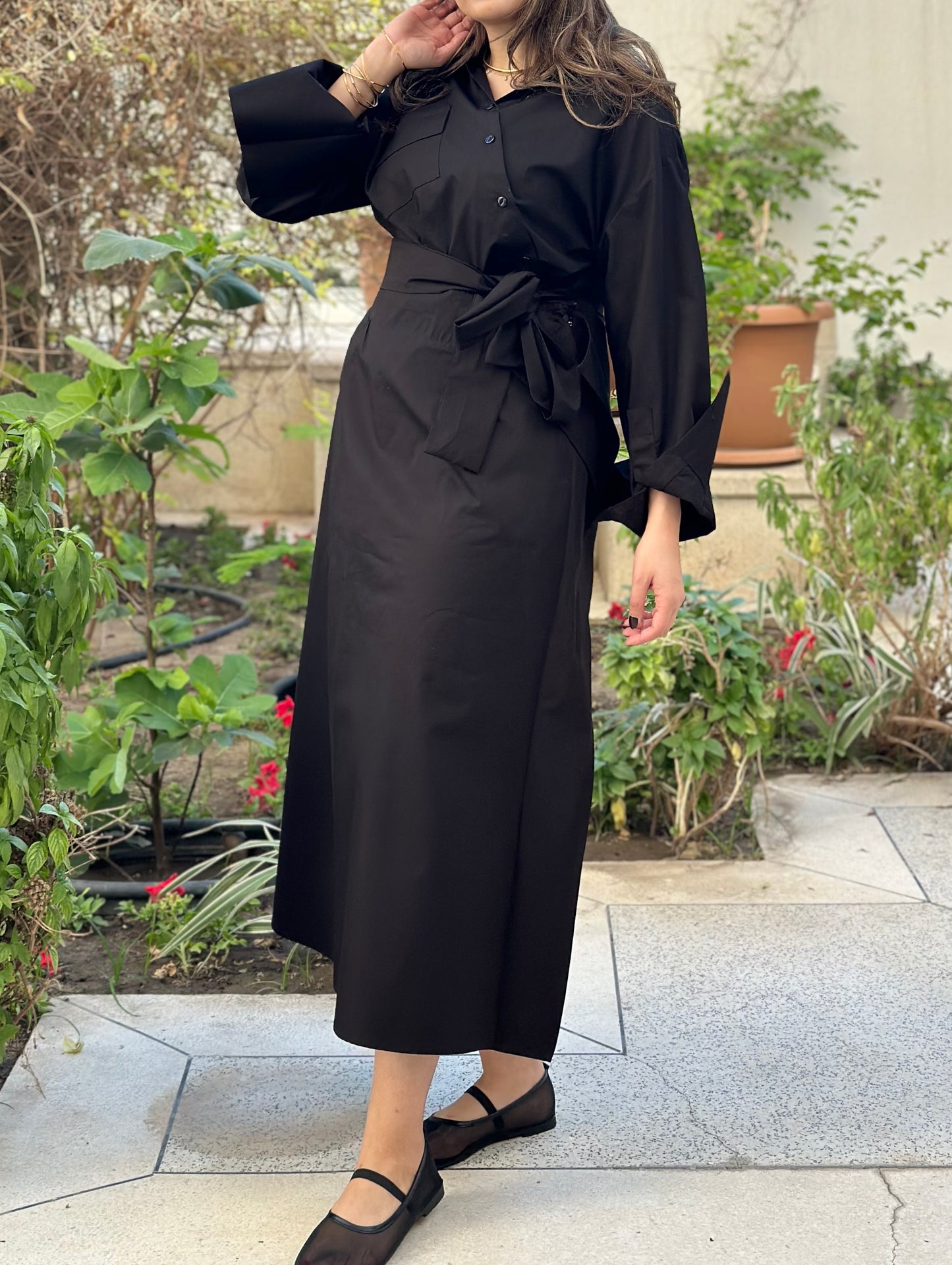 Cotton Black Set طقم قطن اسود