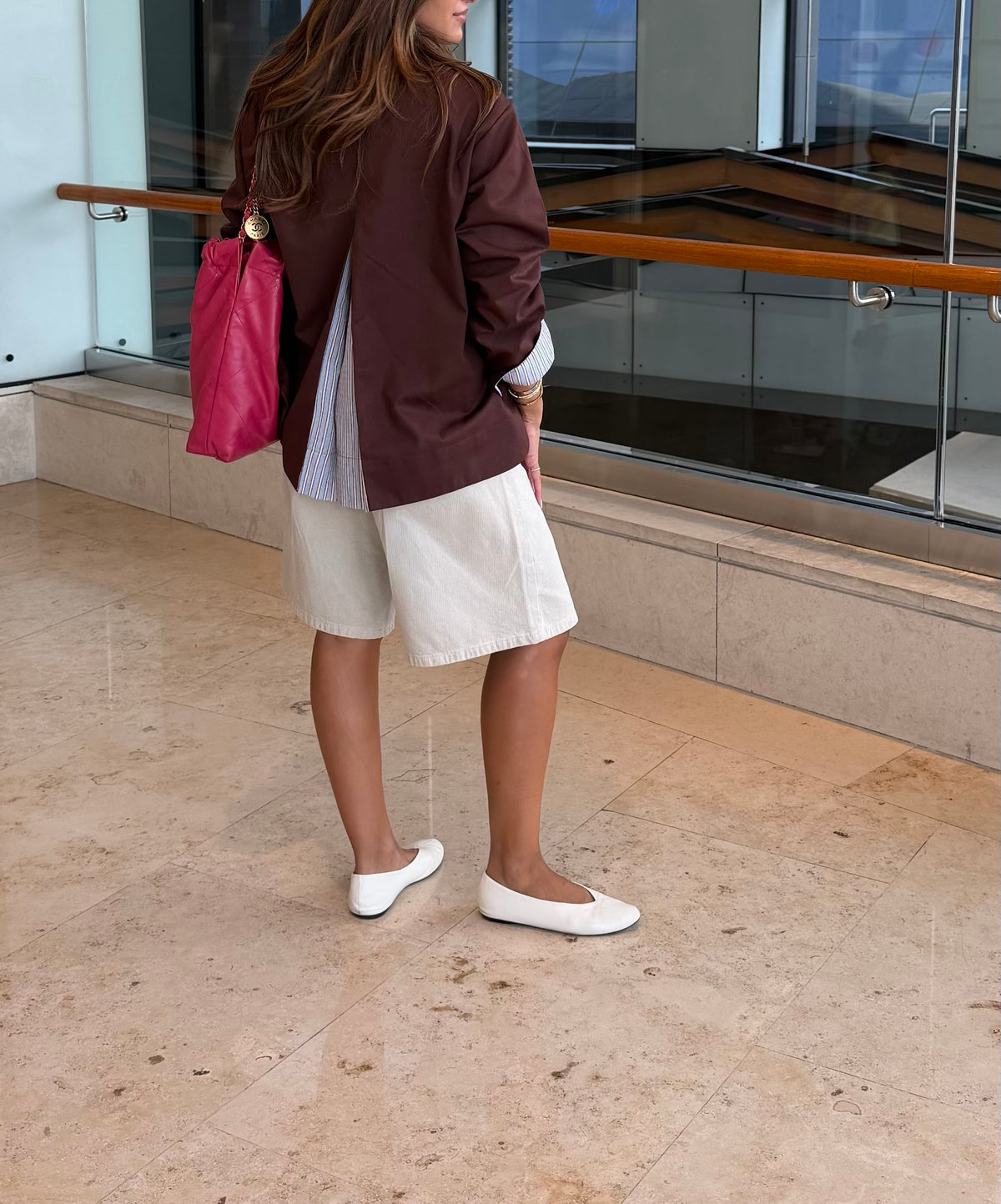 Flared-back Shirt | قميص فلير
