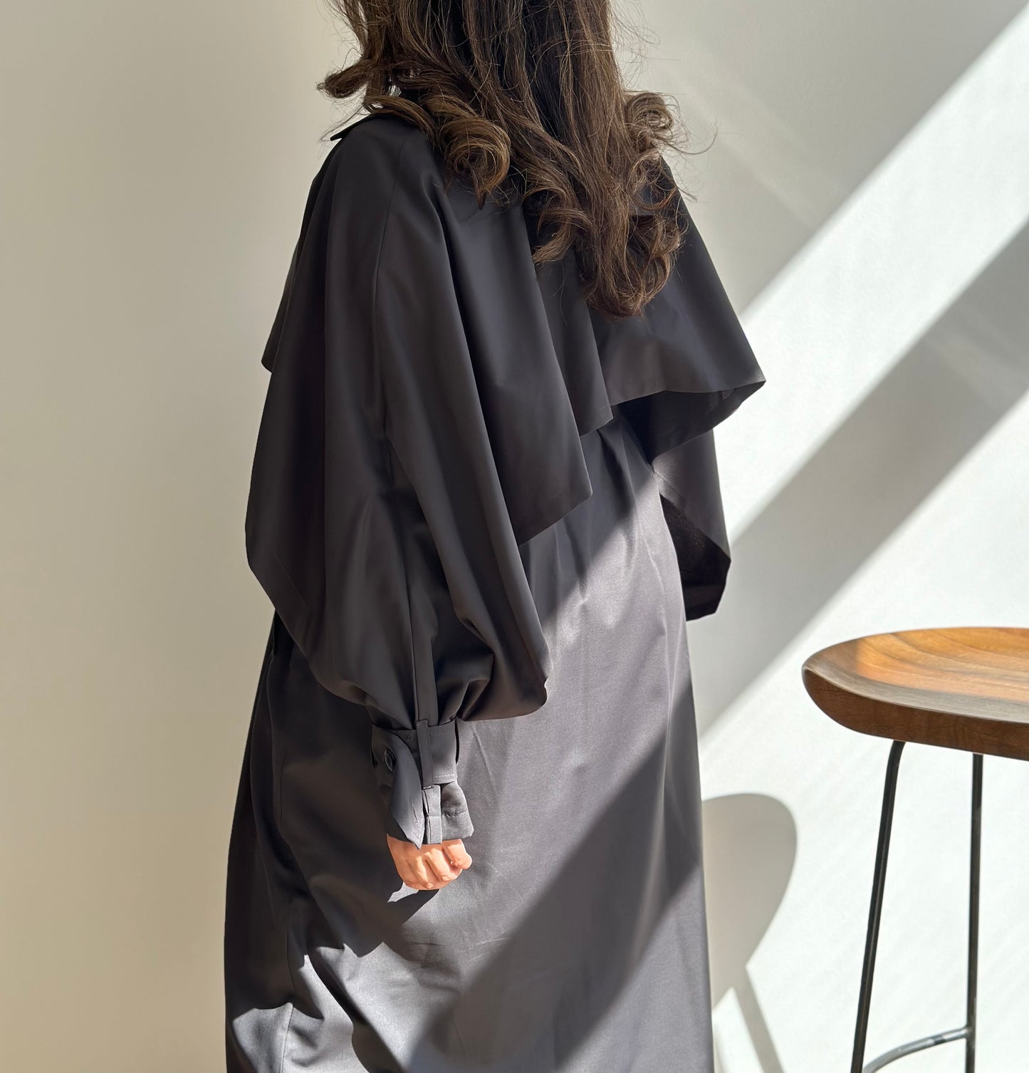 Greece Grey Trench | ترينش غريس رمادي