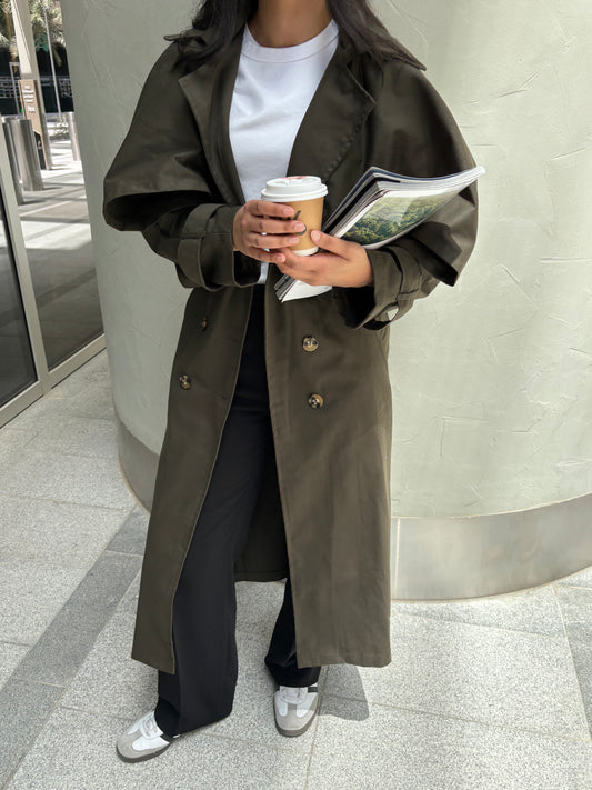 Army Green Trench