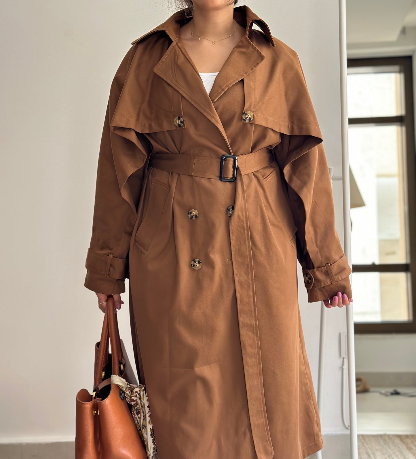 Amber Trench Coat