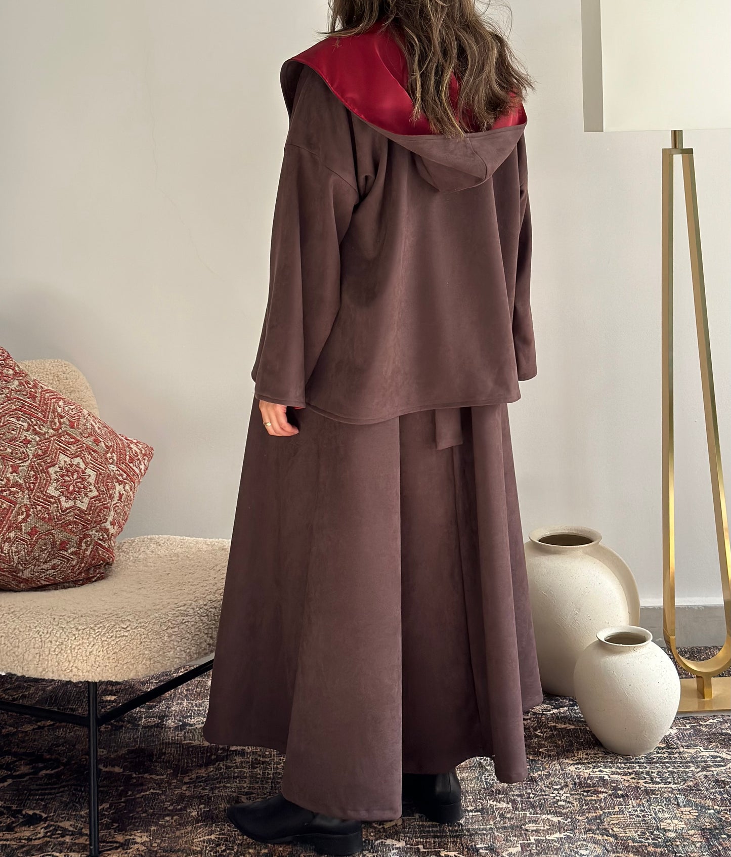 suede damask set