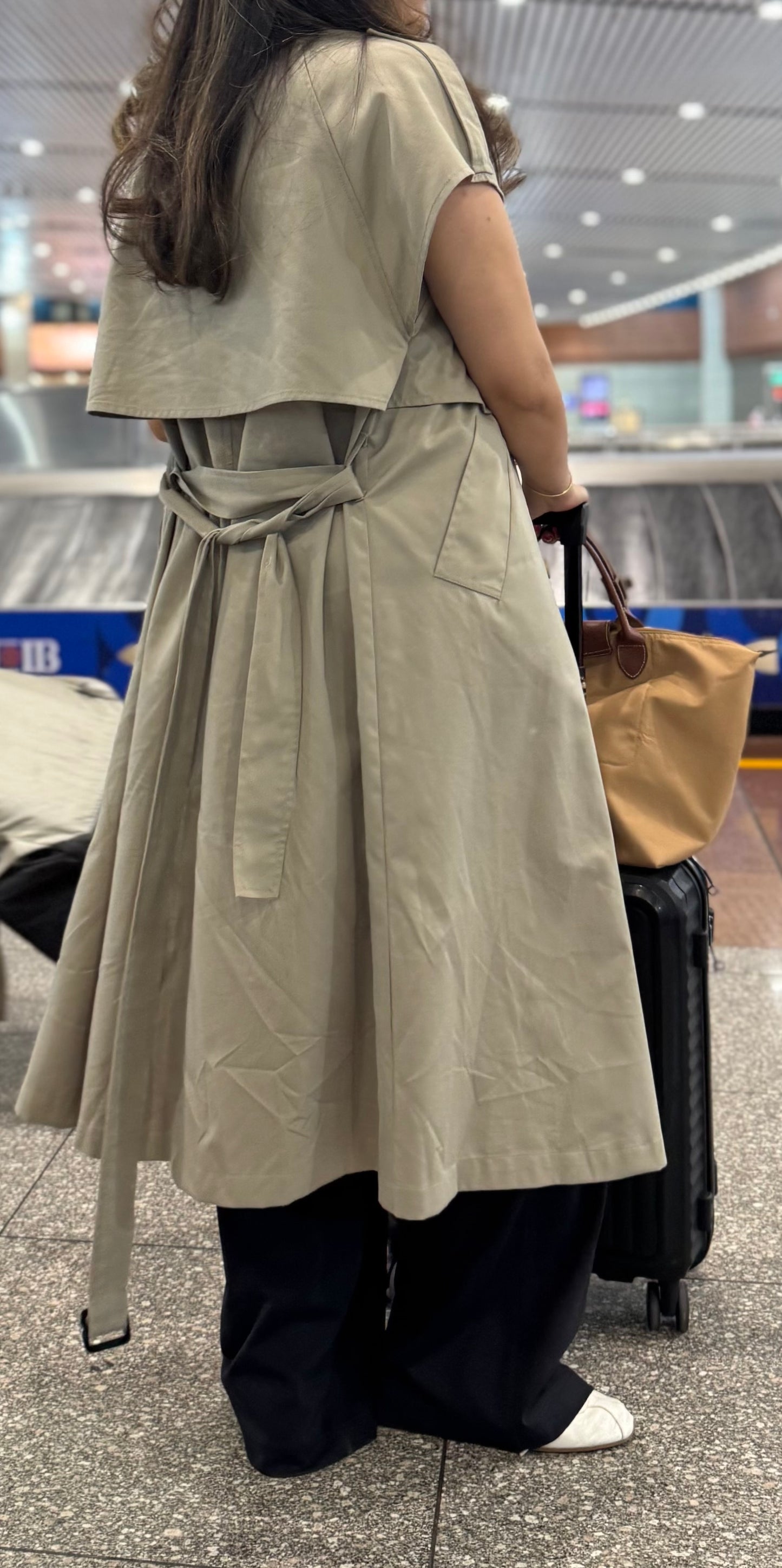 Khaki Travel Trench | ترينش جبانيز