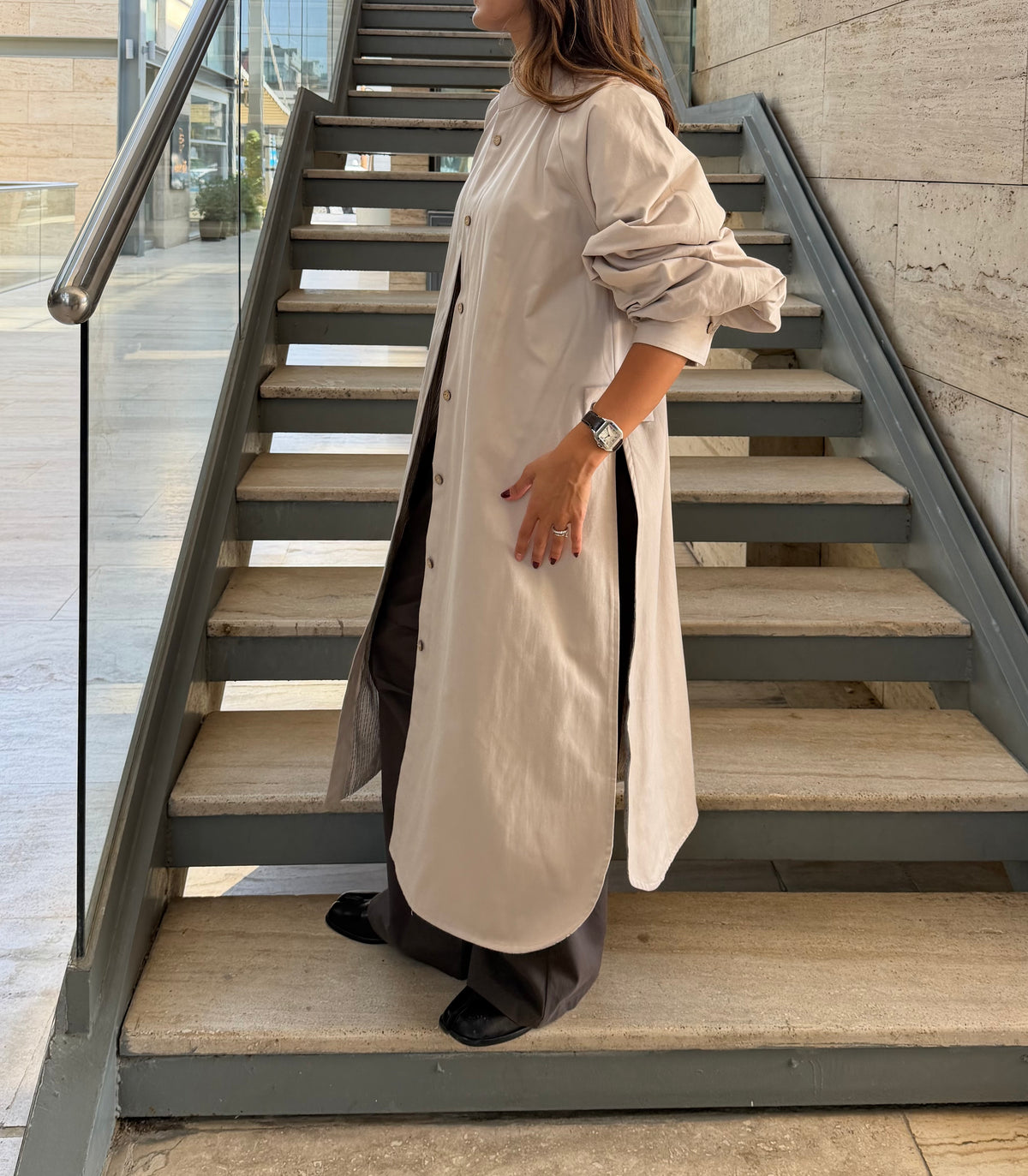 Cream Cloud Coat | كريم كلاود كوت