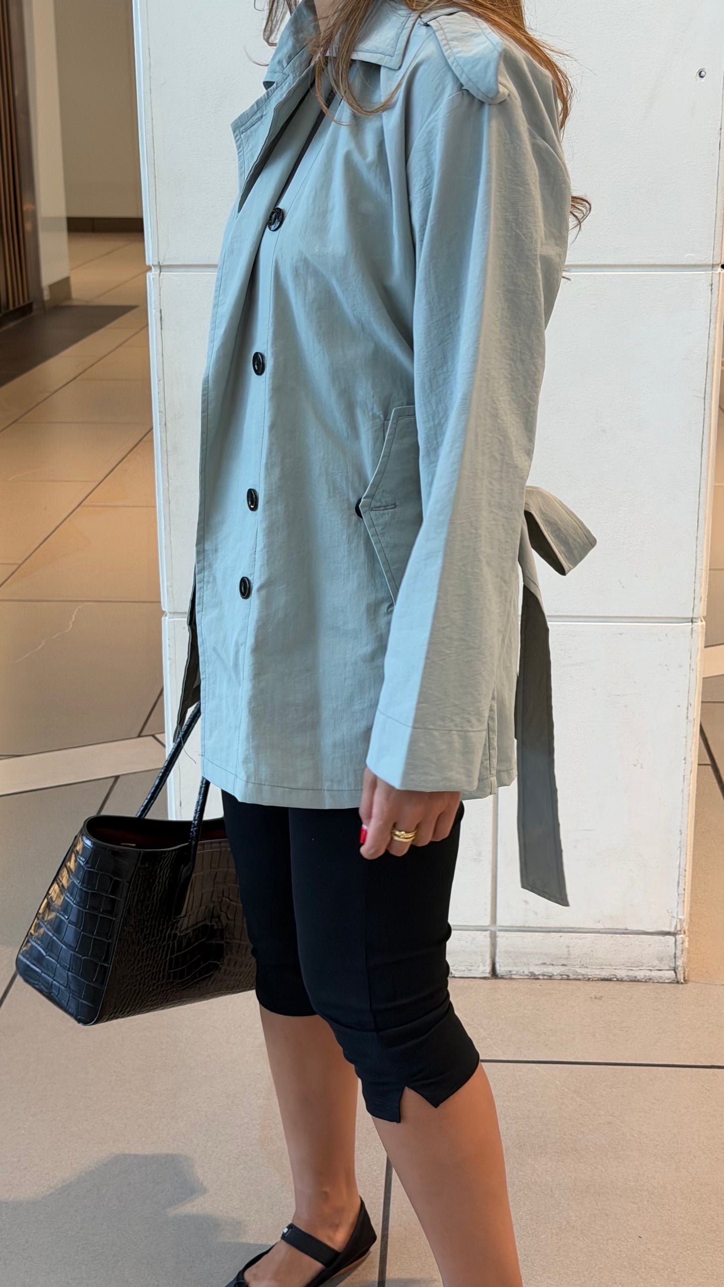 Rome Minted Trench| ترينش روما قصير