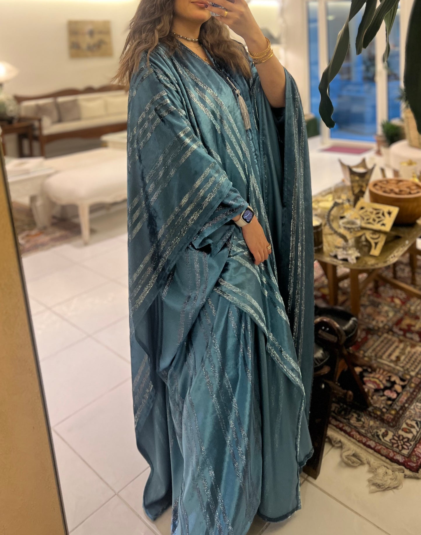 Blue Velvet Marakesh Set