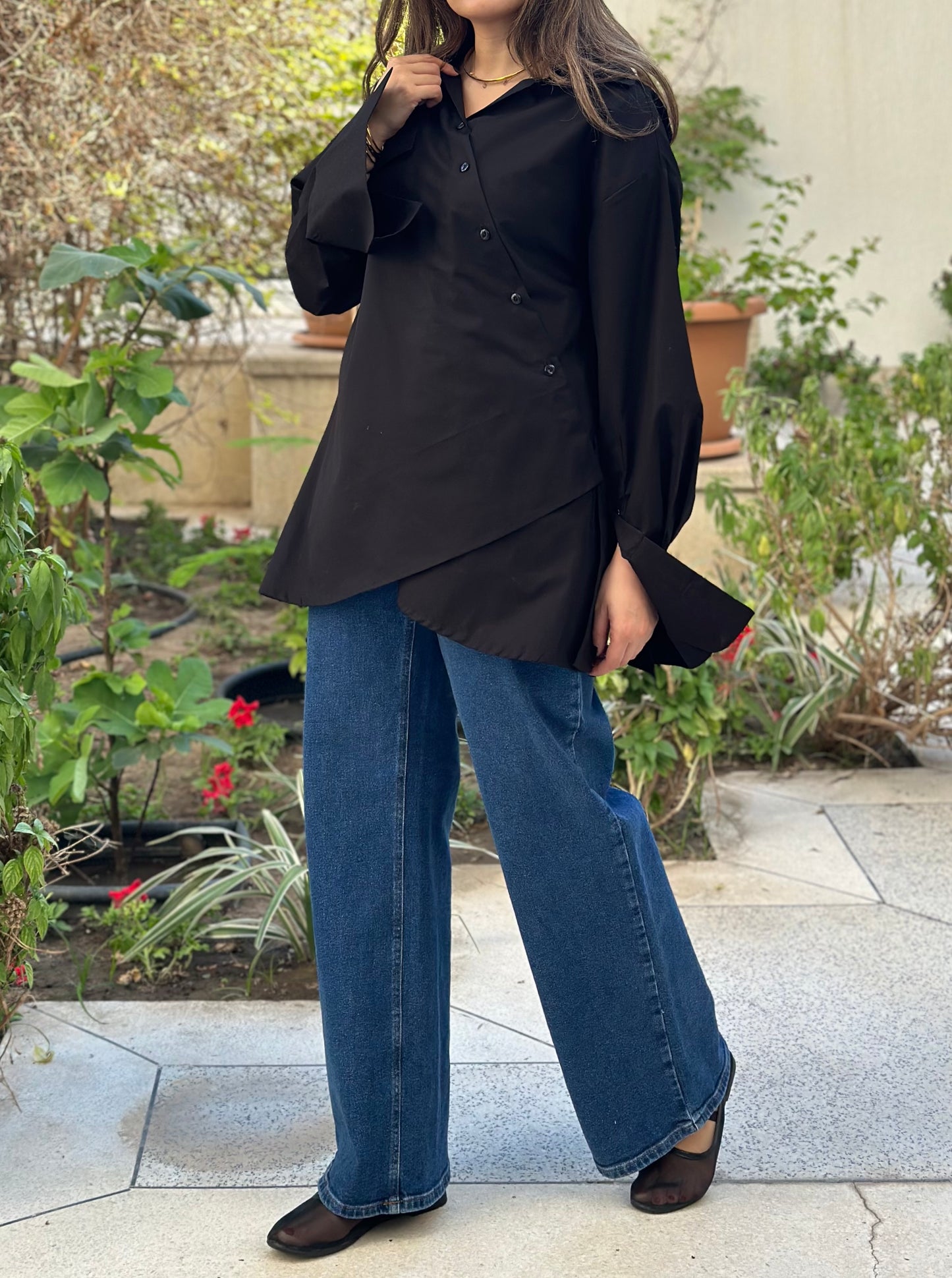 Cotton Black Set طقم قطن اسود