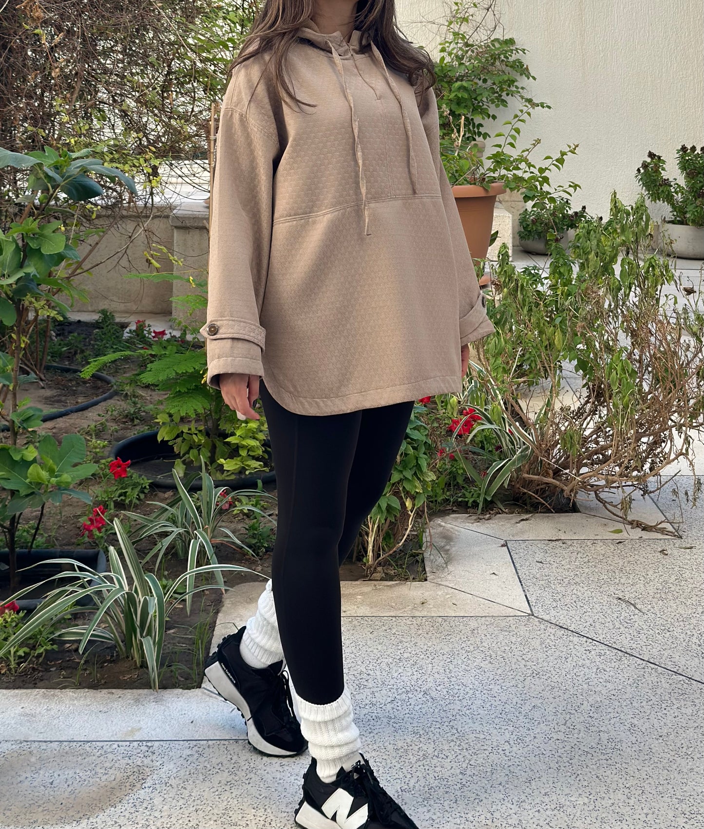 Sporty Biege Top توب بيج رياضي