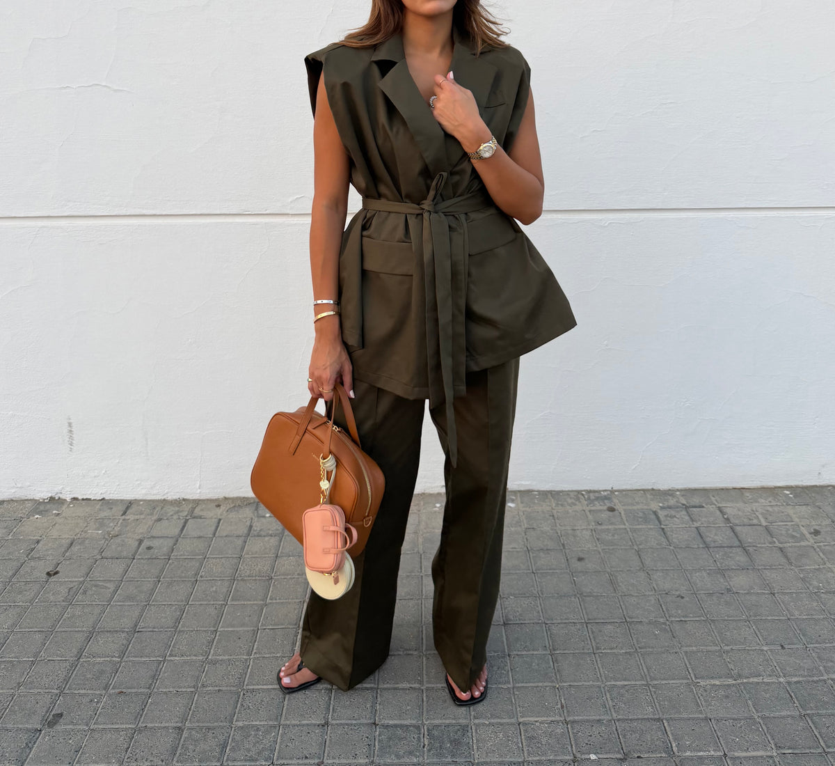Olive Muse Set | طقم ميوز زيتي