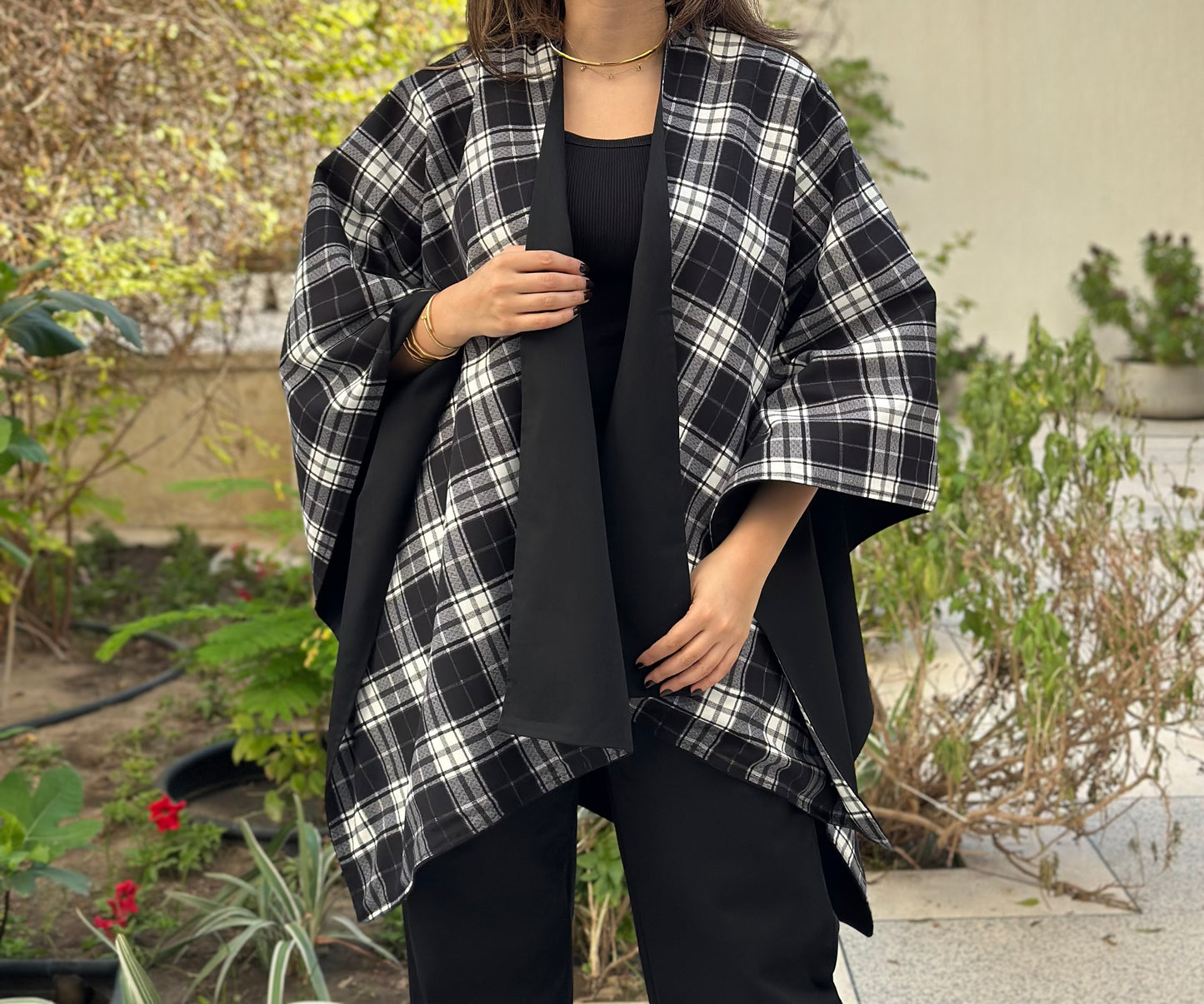 double-face Plaid Set                      طقم دبل فيس مبكر