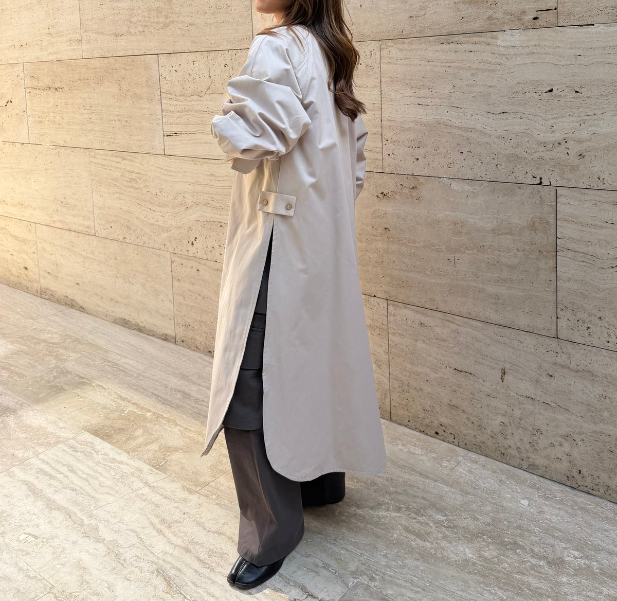 Cream Cloud Coat | كريم كلاود كوت