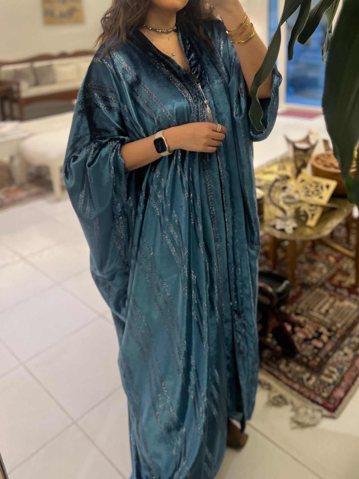 Blue Velvet Marakesh Set
