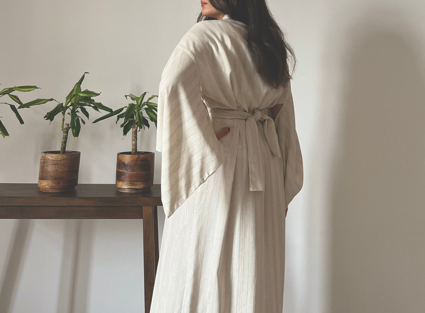 Linen Kimono كيمونو لينن