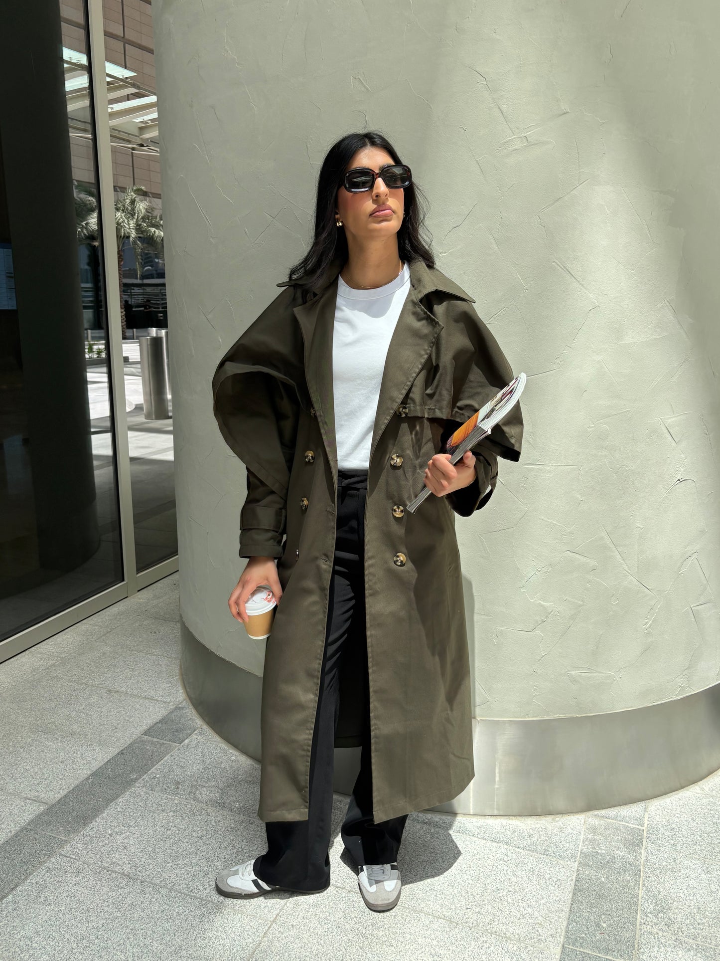 Army Green Trench